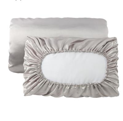 China New anti-static design uses reversible 100% mulberry silk pillowcases on both sides for sale