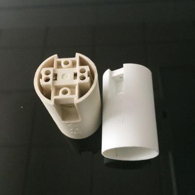 China Screw Smooth Surface LED E14 Bulb Holder for sale