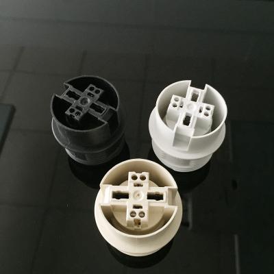 China Screw CE, VDE, SAA E27 socket, bulb holder, plastic 220v e27 led lamp holder for sale