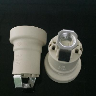 China Plastic Electric Screw Shell E27 Bulb Holder for sale