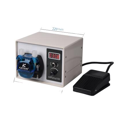 China Latest Family Homes Kamoer 24V DC DIP Geotech Viscous Liquid Peristaltic Pump With Silicone Tube for sale