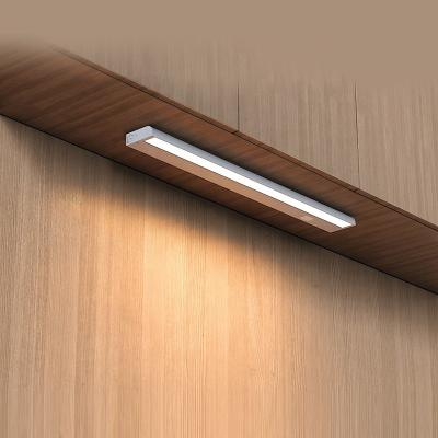 China Modern Adjustable 5CCT Lighting Angles 80cm Under Cabinet Linear Led Light Bar Lamp Cabinet For Kitchen for sale