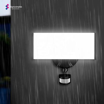 China Li 2500Lm Outdoor Led Motion Sensor Wall Light Modern Garden Security Lamp Outdoor Led Motion Sensor Light for sale