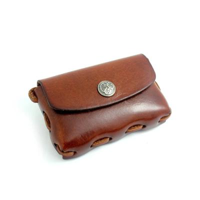 China Vintage factory direct sale whole material made of cowhide name card card holder for sale