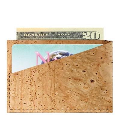 China 100% Pure Environmental RFID Women And Men Material Biodegradable Card Holder for sale