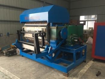 China Paper Molding Automatic Egg Tray Machine 28kw 220V / 380V Power Large Capacity for sale