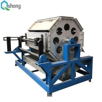 China 2950 * 1320 * 1500mm Semi Automatic Egg Tray Machine Durable 12 Months Warranty for sale