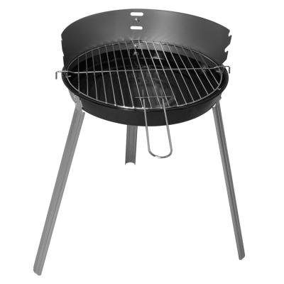 China Adjustable Factory Price Round Pellet Size Stainless Steel BBQ Charcoal Portable BBQ Grill Wood Fire Pit for sale