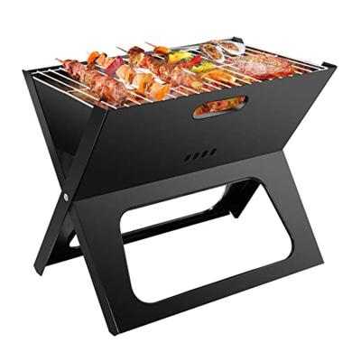 China CE Approved Garden Folding Charcoal BBQ Grill Notebook Easily Assembled Portable BBQ Grill for sale