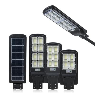 China ROAD ALLTOP IP65 SMD ABS 100w 200w 300w Waterproof Road Outdoor Integrated All In One LED Solar Street Light for sale