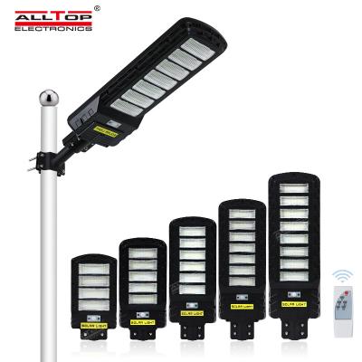 China ROAD ALLTOP High Power Ip65 Waterproof 200w 250w 300w 350w 400w Integrated All In One Outdoor Solar LED Street Light for sale