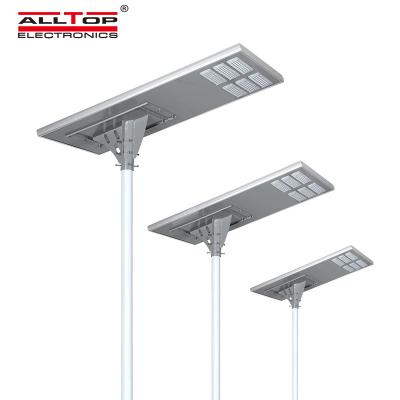 China ROAD ALLTOP IP65 Waterproof SMD Aluminum Outdoor Street Light Road 200W Integrated All In One Solar LED Street Light for sale