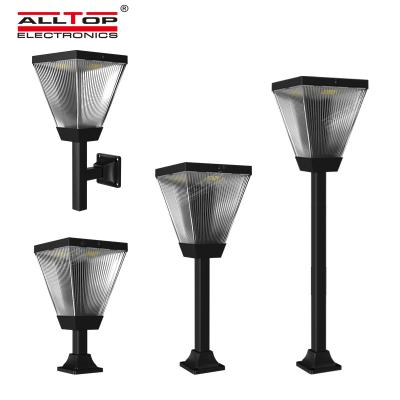 China ALLTOP High Brightness ABS 3w IP65 Landscape Lawn Aluminum Waterproof Outdoor Solar Garden Light for sale