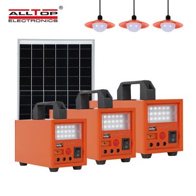 China Factory Wholesale Original ALLTOP Home Portable Off Grid Home Generator Kit Solar System for sale