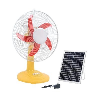 China Cheap price household ALLTOP solar panel portable 16inch air cooling table solar powered fan for sale