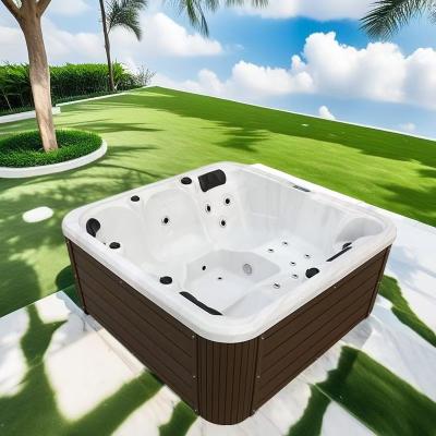 China European 5 Person Outdoor Indoor Spa Pool Hotel Aromatherapy Massage Hot Tub for sale