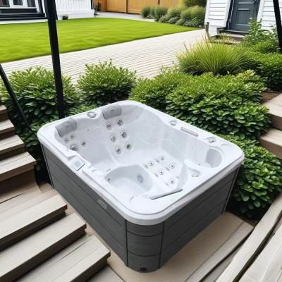 Китай 3-4 человека Jacussii Outdoor Spa Hot Tub с светодиодным освещением и энергетикой- дизайн продается