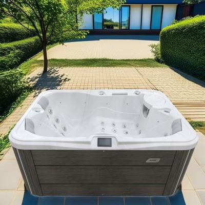 China Good Quality Acrylic Outdoor Bath Tub Hydro Massage Spa Pool Sauna Hot Tub Pool for sale