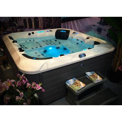 China Acrylic Hotel Massage Bathtub Backyard Whirlpool Outdoor Spa Hot Tubs for sale