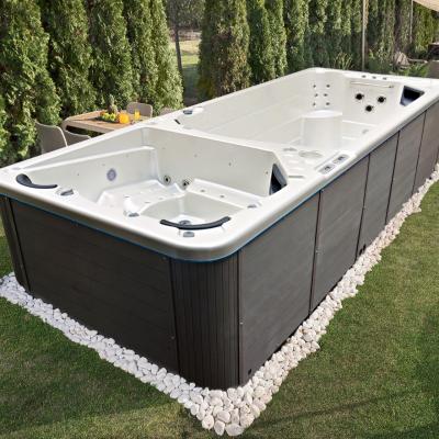 China 8 Person Outdoor Massage Spa Pool Whirlpools Swim Pool For Swimming for sale