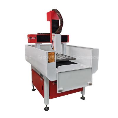 China Wood Metal Plastic Engraving Semi-Closed Hot Sale! ! Small Size Metal Mold 6060 CNC Router Model Engraving Machine With 2.2kw Spindle for sale