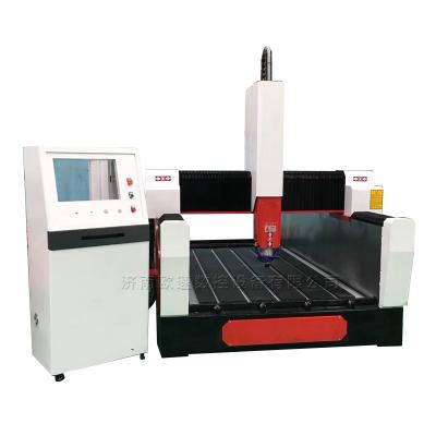 China Heavy Duty Structure Granite Stone CNC Marble Router 1325 for sale