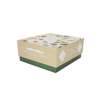 China Paper Boxes Recyclable Kraft Paper Packaging Cosmetic Box Recycled Paper Pakaging for sale