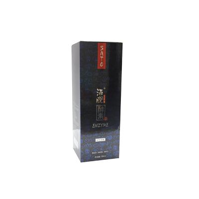 China Luxury Recycled Materials Wine Cheap Paper Gift Box Corrugated Wine Paper Box for sale