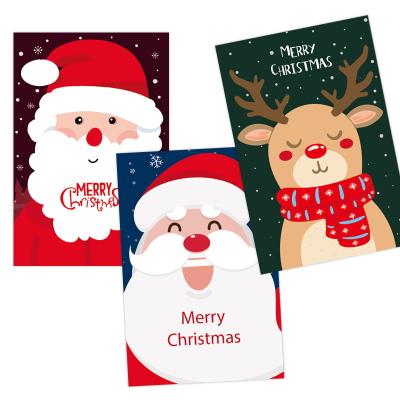 China Party Business Family Christmas Tree Postcards With Printing for sale