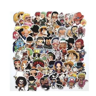 China Customized Glitter Printing PP Silk Screen Anime 3d Package Custom Changing Lenticular Package Sticker for sale