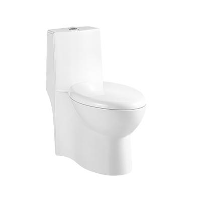 China 2021 New Modern Design Dual Flush Siphon Oval Toilet Double Flush Sanitary Ware Ceramic One Piece Toilet for sale