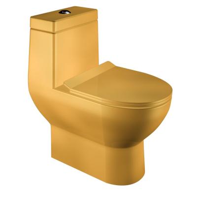 China Cheap Price Chaozhou Double-flush Ceramic Watermark Bathroom WC Piece Color Sanitary Toilet for sale