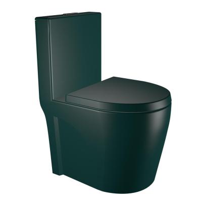 China China Factory Supplier Bathroom Siphonic Toilet Double-Flow One Piece Cheap Square WC Sanitary Ceramic Washdown Ware for sale