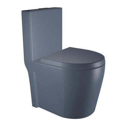 China Double-Flow China Supplier Wholesalers Good Quality Bathroom Color Ceramic Siphon Toilet for sale