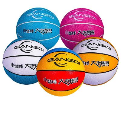 China Custom Wholesale Durable Premium Size Logo Indoor Outdoor Professional Basketball Leather Basketball for sale