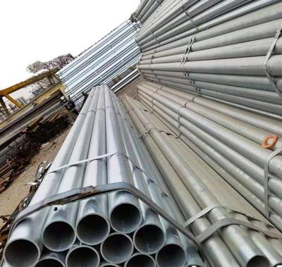 China Container Plate Carbon ERW Galvanized Steel Pipe And Tubes for sale