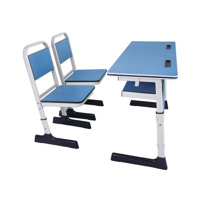 China Factory Supply Modern Student Desk And Chair College Classroom School Furniture With Chair for sale