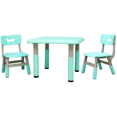 China Traditional Wooden Montessori Furniture Set Kids Preschool Table And Chair Set Free Layout Design Classroom School One-Stop Supplier for sale