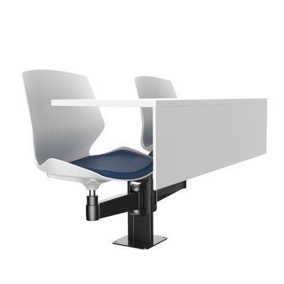 China Hot Modern Conference Hall Desk and Chair 360 Degree Swivel Seat Education Sales Room Collaborative Seating Seating School Modern Conference Seat for sale