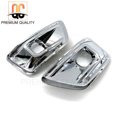 China Entry Saudi Arabia Market Top Product Luxury Chrome Fog Lamp Cover For Land Cruiser LC300 for sale