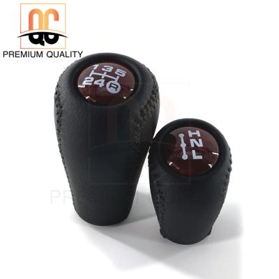 China 2021 luxury car wholesale black leather control knob to take it Land Cruiser LC70-79 1975-2022 for sale