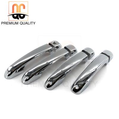 China Luxury ABS Chrome Car Door Handle Trim External Trim Decoration For LC150 Land Cruiser Prado FJ150 for sale