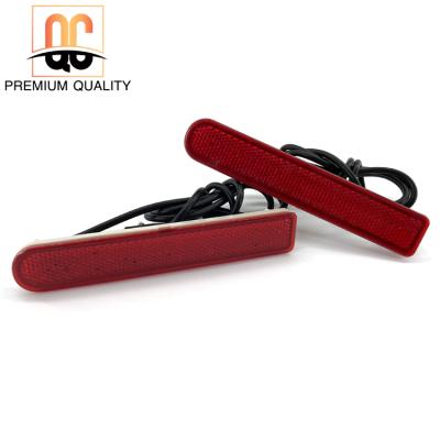 China ABS Guangzhou Qicheng 500 Sets In Red Color Stock Rear Bumper Fog Lights For FJ Cruiser for sale