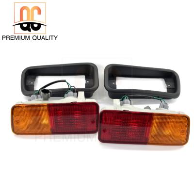 China ABS Iraq Market Hot Selling Rear Bumper Lights With Covers For Patrol Y61 SUV for sale