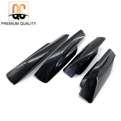 China Popular Hot Selling ABS Black Roof Rails Side Cover Protector Parts For RAV4 2008- for sale