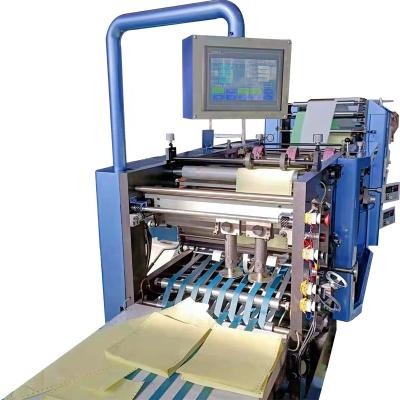 China High Speed ​​Printing Shops High Grade Punching Machine 500mm Paper Roll Bill Paper Punching Folding Machine for sale