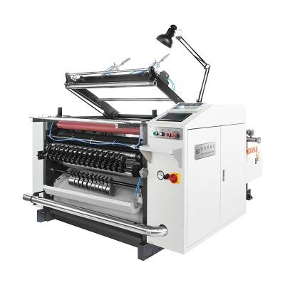 China Heat sensitive paper slitting machine cash register position slitter rewinding precise slitting paper machine for sale