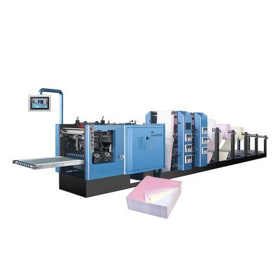 China Printing Stores Commercial Business Forms Industrial Continuous Paper Folding Machine Computer Paper Making Machine for sale