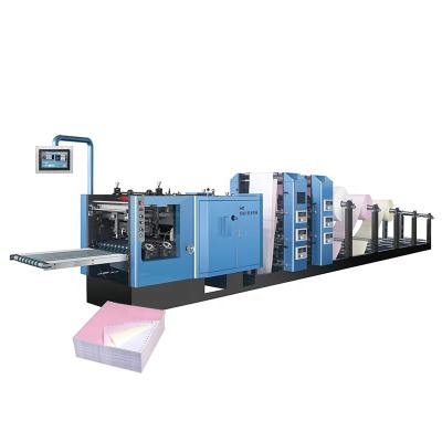 China Stores printing copy paper machine industrial multi jumbo paper folding punching machine HX500DK-T plys punching machine for sale