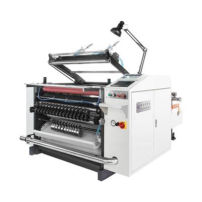 China Automated Accurate Thermal Slitting Position Receipt Paper Roll Slitting Rewinding Machine for sale